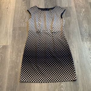 ILE NEW YORK Polka Dot Dress 8P